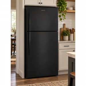 18 Cu. Ft. Top Mount Refrigerator Black 