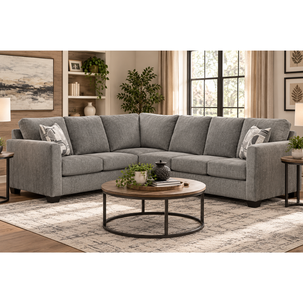 Affordable FurnitureSectional 2-Piece