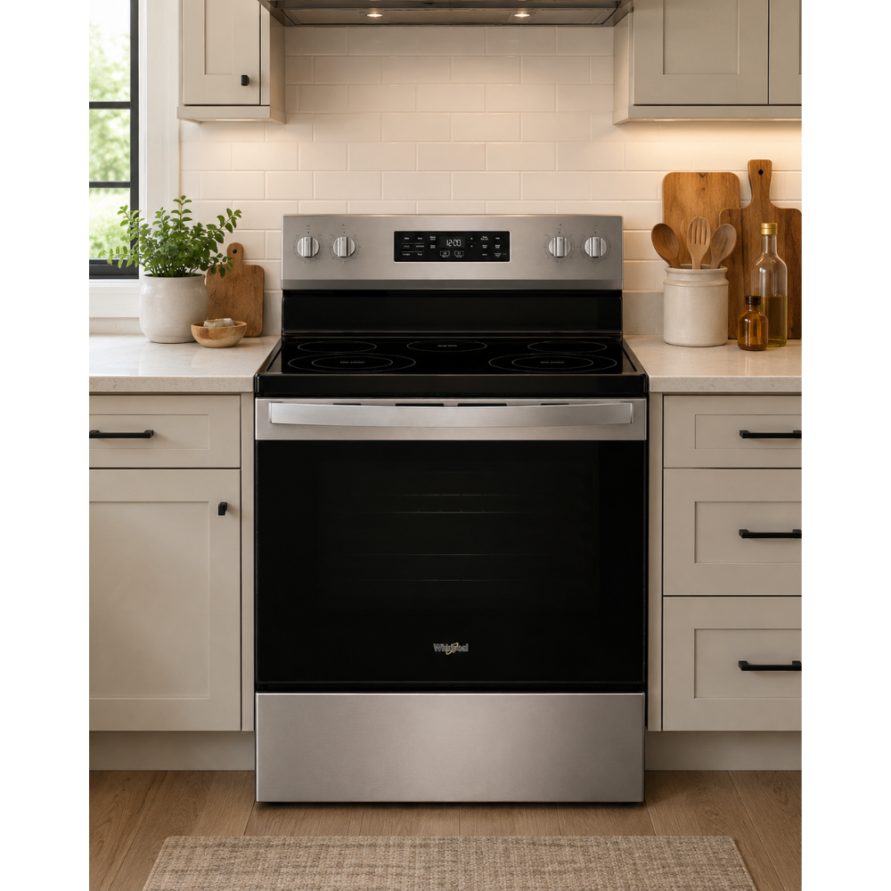 WhirlpoolStainless Steel Air Fry Range 