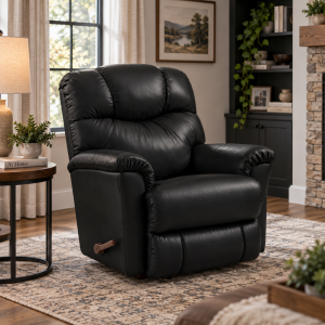 Recliner Rocker in Leather 